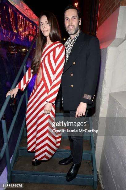 Silvia Merati and Federico Turconi attend as Gucci & Amy Sacco